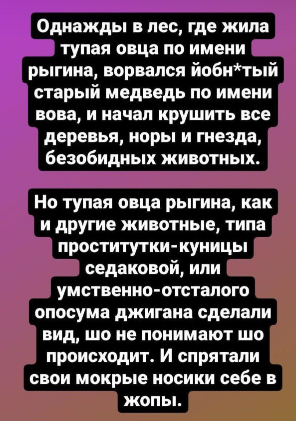 Скріншот Instagram-сторіз Анатолія Анатоліча Скріншот Instagram-сторіз Анатолія Анатоліча