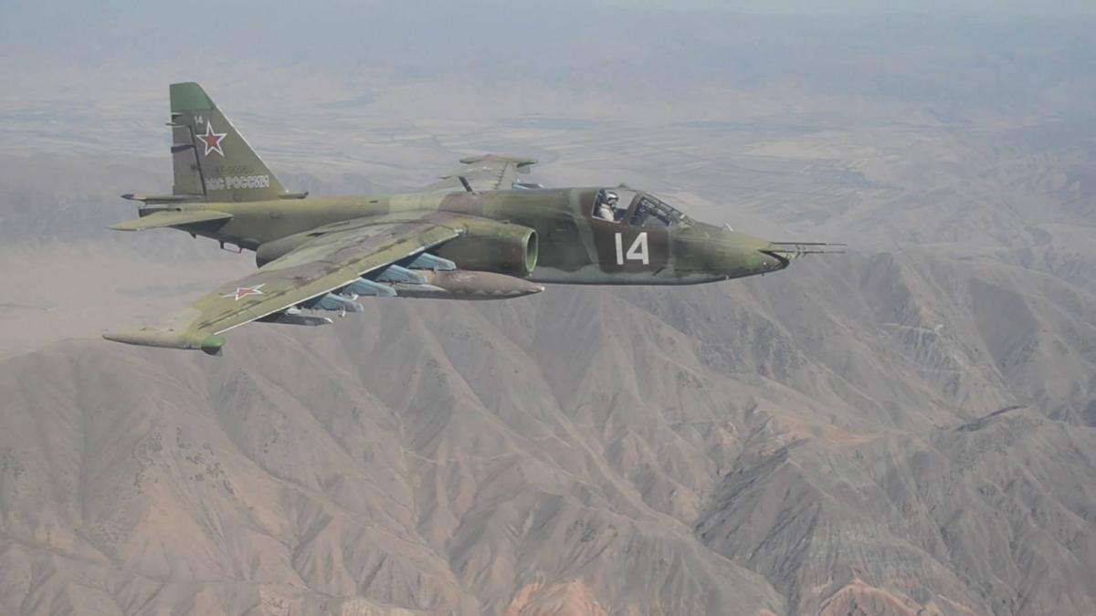 Штурмовик Су-25 / Министерство обороны РФ Штурмовик Су-25 / Министерство обороны РФ