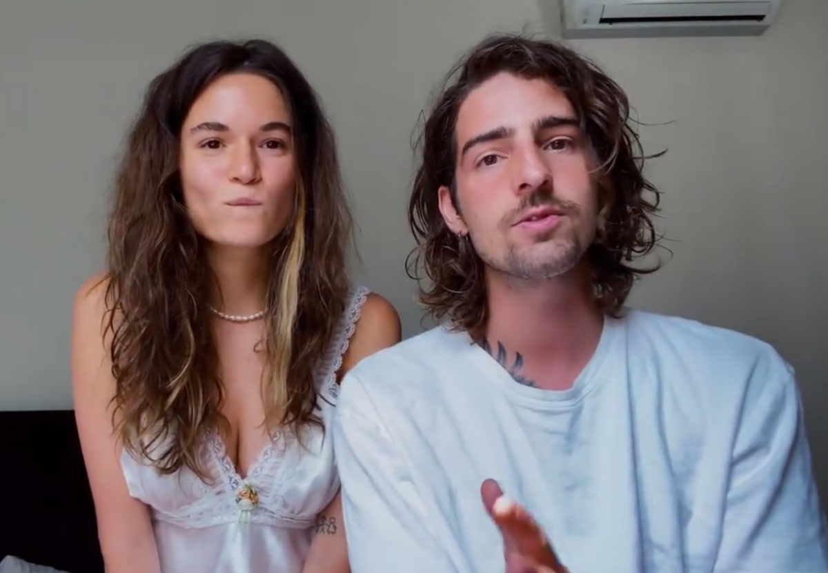 Дантес и Кацурина встречаются с 2022 года / скриншот