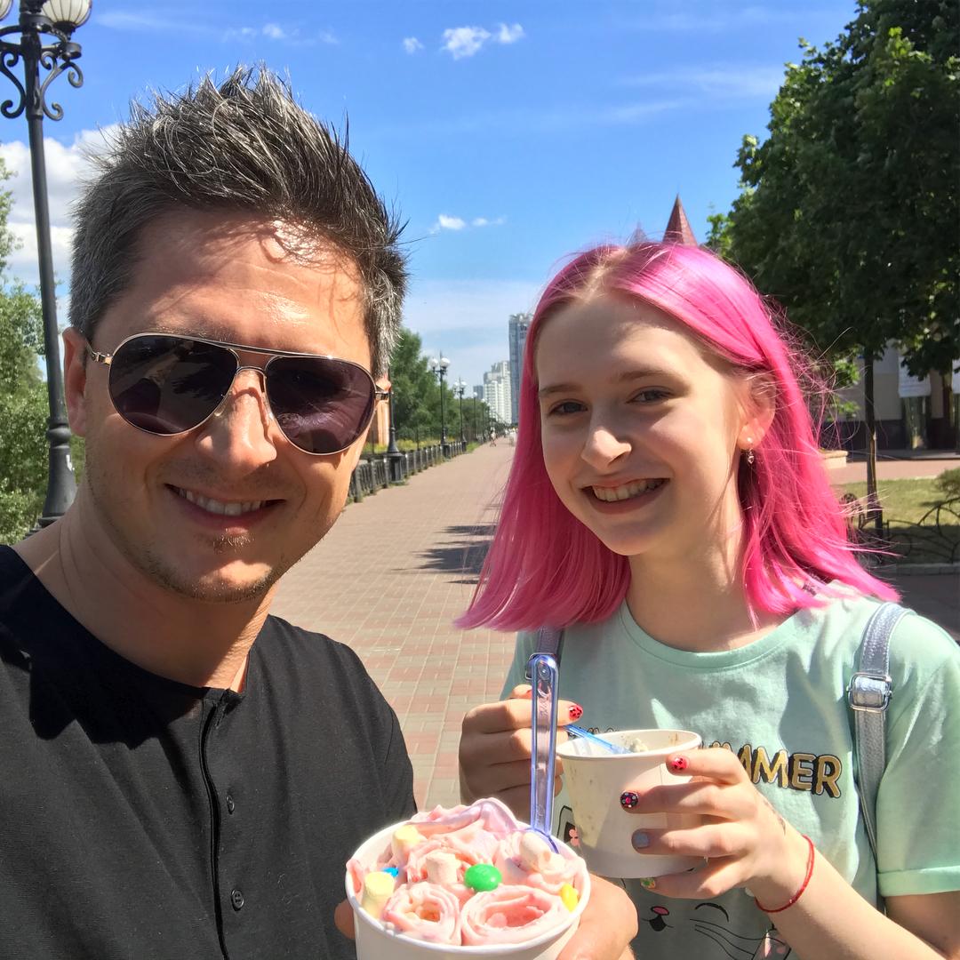 Олександр Педан і його донька Лєра / instagram.com