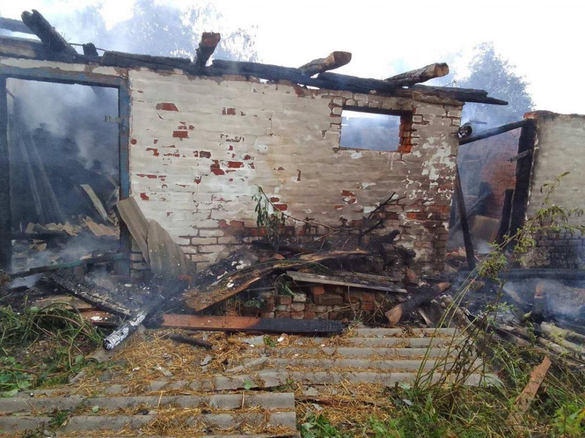 The consequences of the shelling of the Sumy region by Russian invaders / photo: Dmitry Zhivitsky
