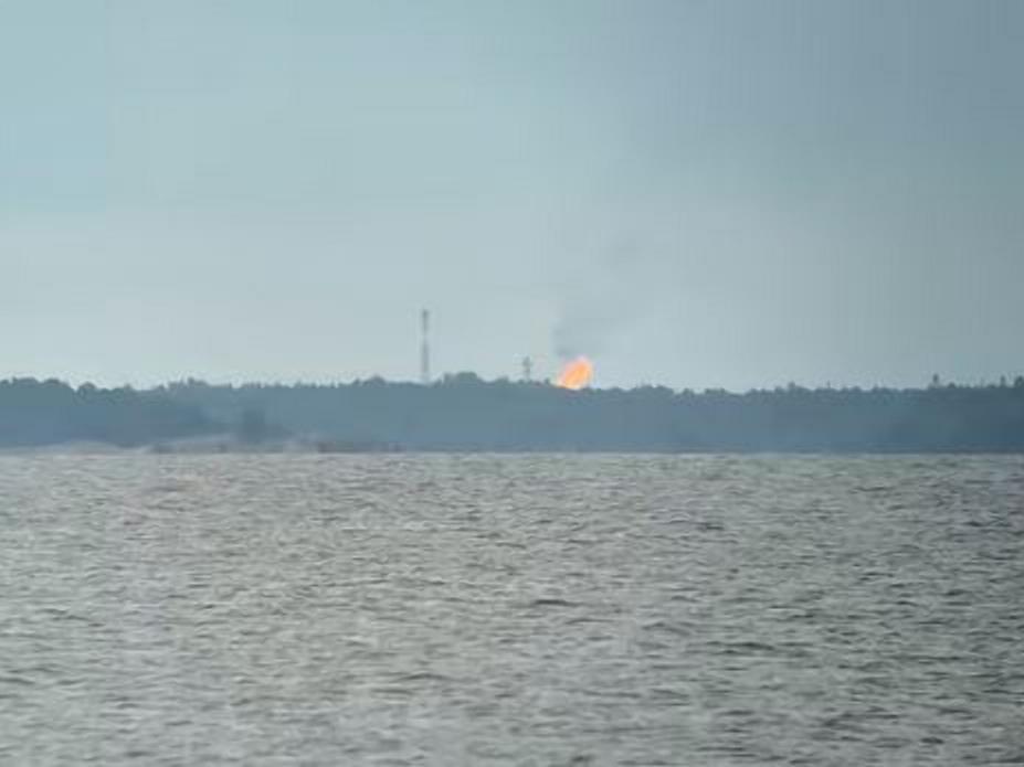 Россия сжигает газ, предназначенный для экспорта в ЕС, на границе с Финляндией / фото Yle