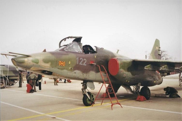 North Macedonia transferred four Su-25 attack aircraft to Ukraine / photo mkd.mk