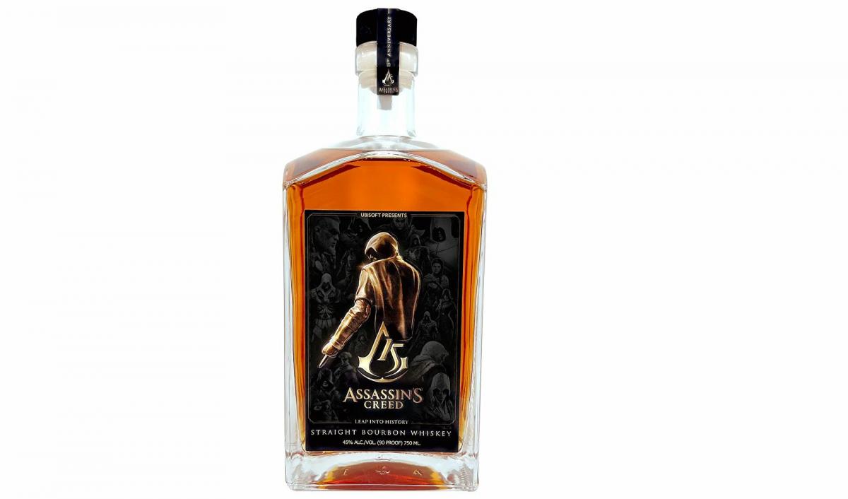 Assassin's Creed 15th Anniversary Straight Bourbon Whiskey / фото Ubisoft