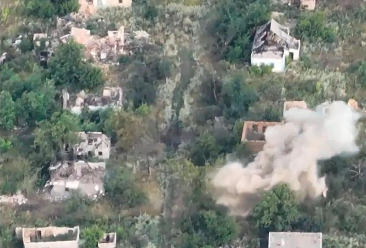 Знищення окупантів на Донецькому напрямку / фото ВМС ЗСУ