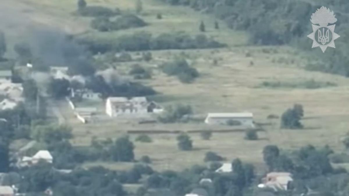 Нацгвардійці відправили до пекла російську "спецуру" / криншот Нацгвардійці відправили до пекла російську "спецуру" / криншот