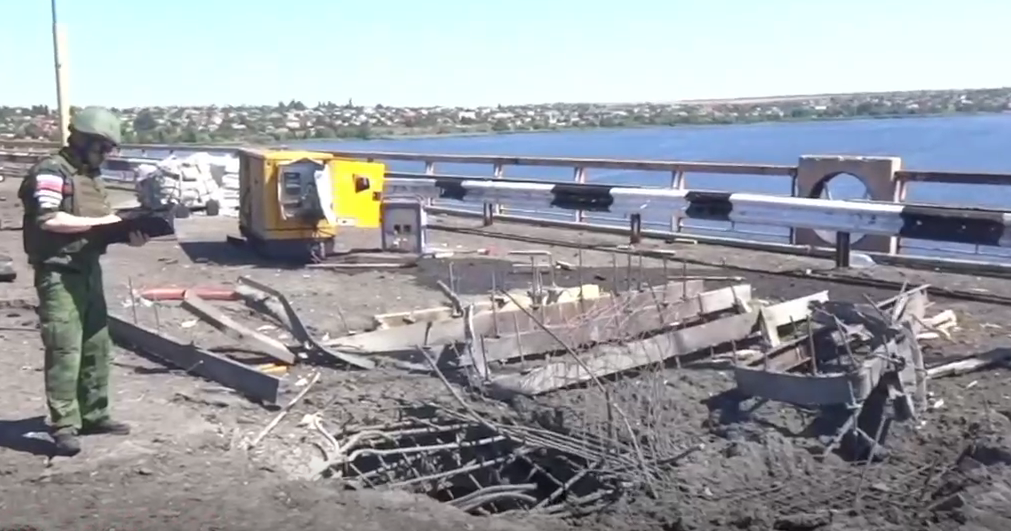 Бои на восточном берегу Днепра усилились с 27 июня / скриншот Бои на восточном берегу Днепра усилились с 27 июня / скриншот