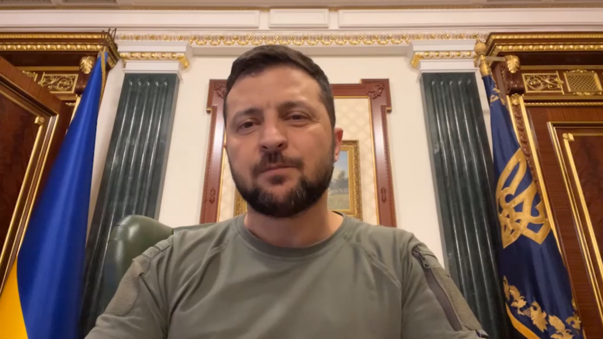 Зеленський пообіцяв, що ЗСУ звільнять всю територію України / скриншот