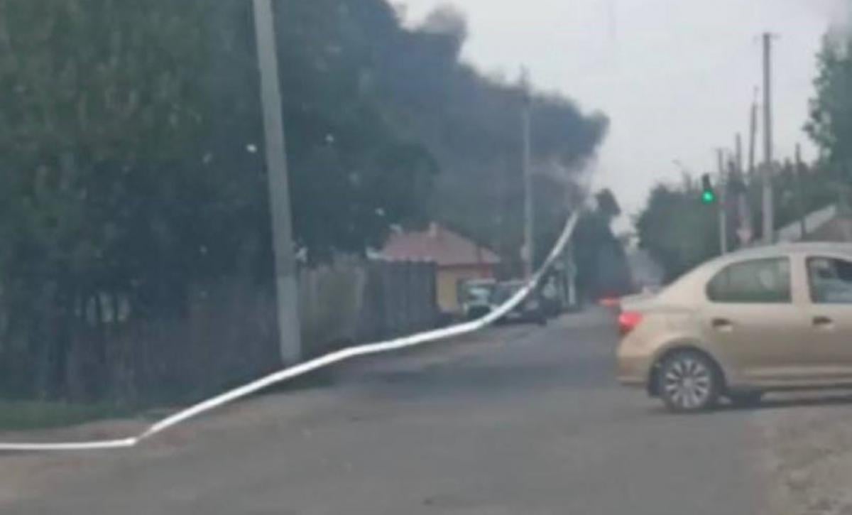 В оккупированном Старобельске взорвали машину с местным коллаборационистом, он выжил / фото Телеграм-канал Сергея Гайдая