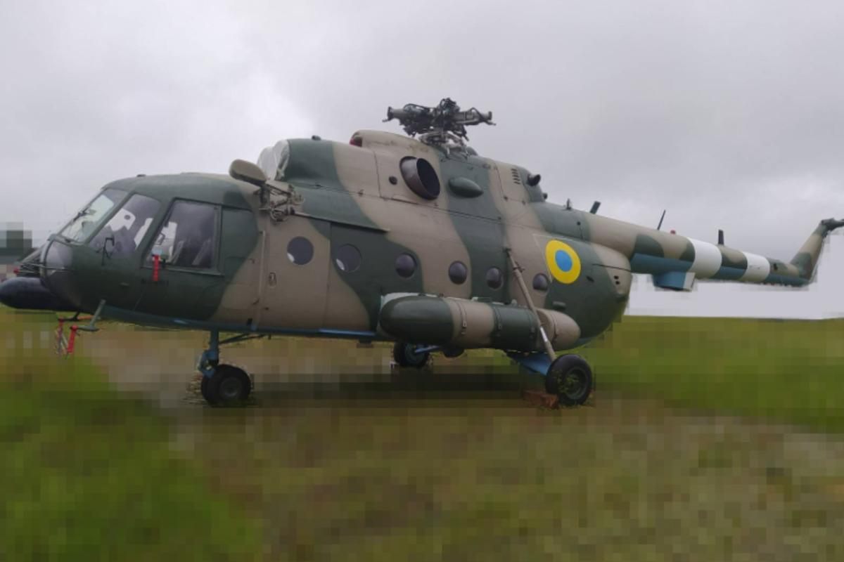 Украине подарили вертолеты / фото twitter.com/Pabriks