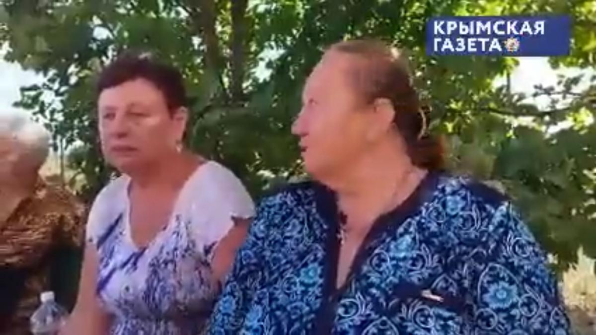 Пропагандисты интересовались у женщин мощностью ударной волны / Скриншот Пропагандисты интересовались у женщин мощностью ударной волны / Скриншот