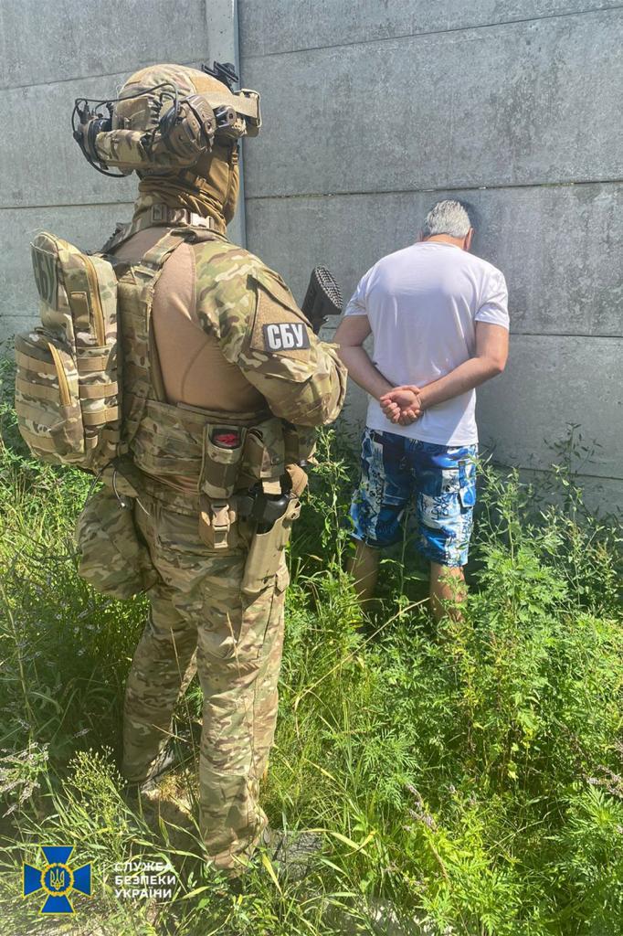 СБУ затримала росіянина, який розвідував позиції артилерії ЗСУ / фото ssu.gov.ua