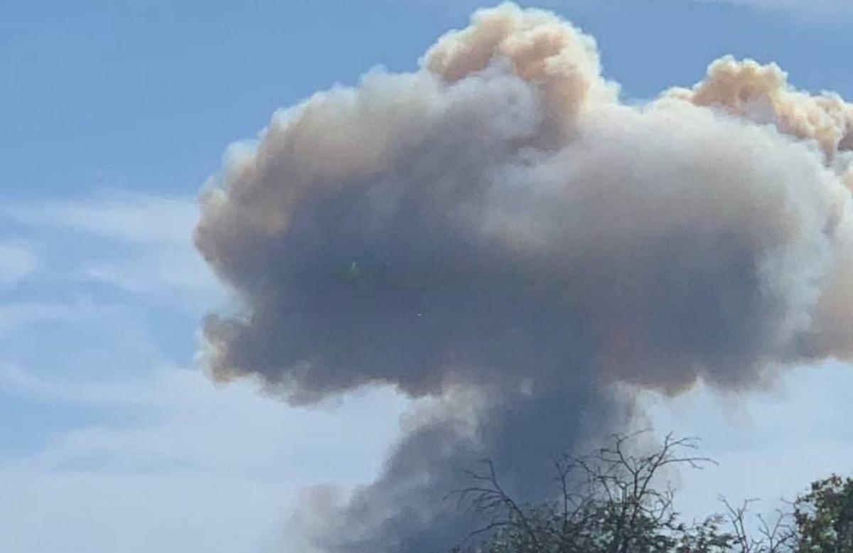 Серія вибухів прогриміла в Криму  | Скріншот