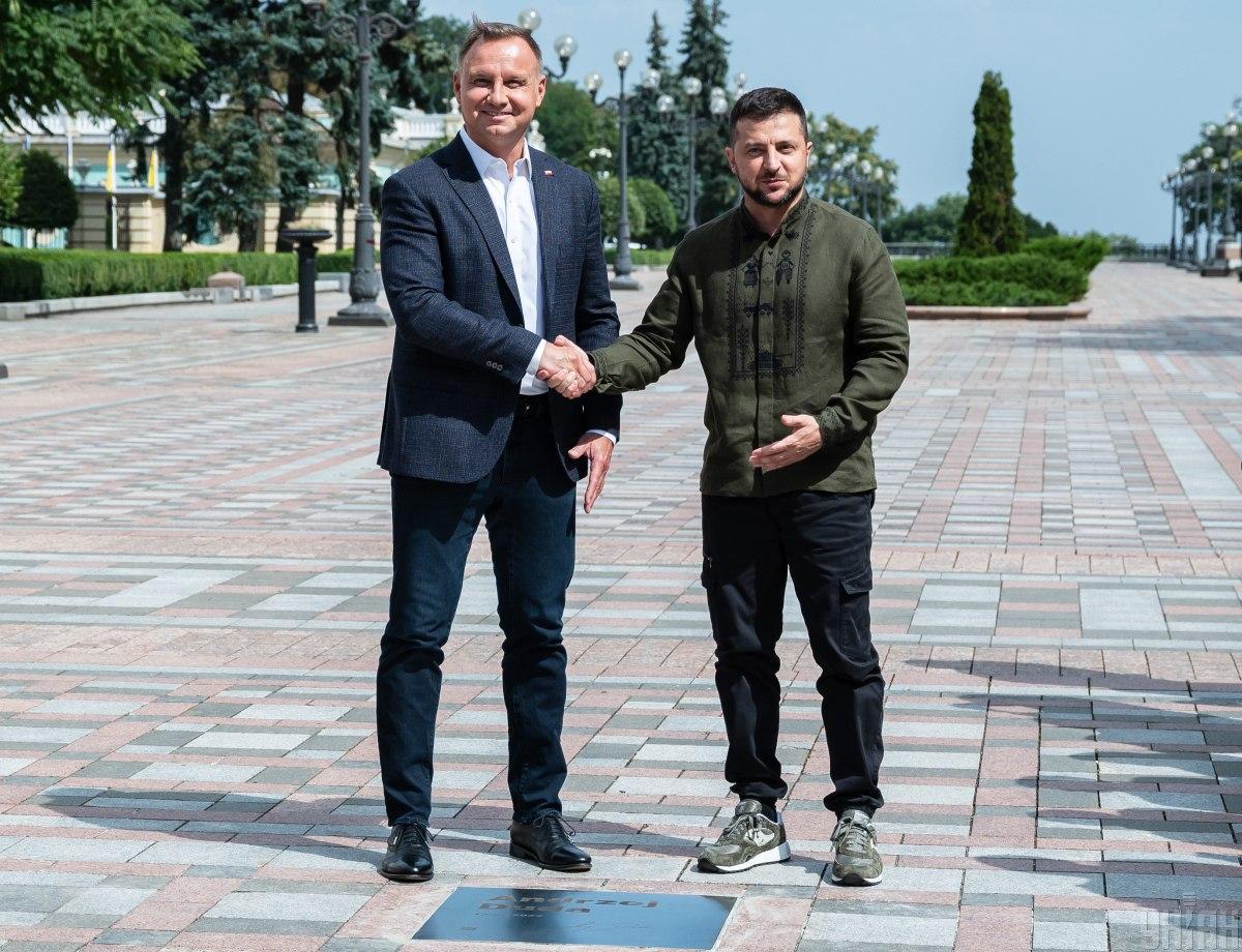 Дуда рассказал о разговоре с Зеленским / фото Вячеслав Ратынский Дуда рассказал о разговоре с Зеленским / фото Вячеслав Ратынский