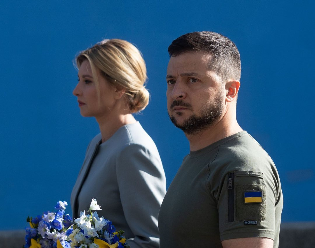Елена и Владимир Зеленские / instagram.com/op_ukraine Елена и Владимир Зеленские / instagram.com/op_ukraine