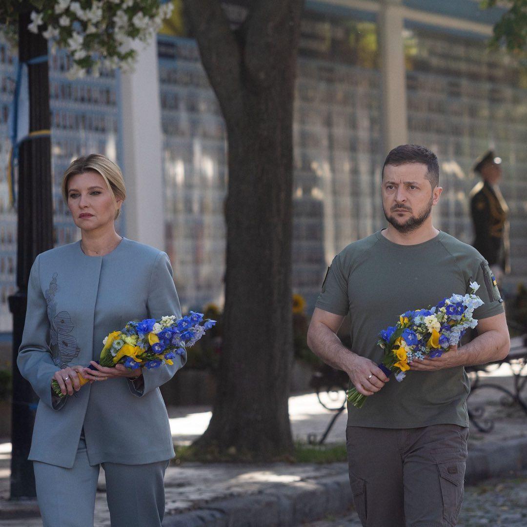 Елена и Владимир Зеленские / instagram.com/op_ukraine Елена и Владимир Зеленские / instagram.com/op_ukraine