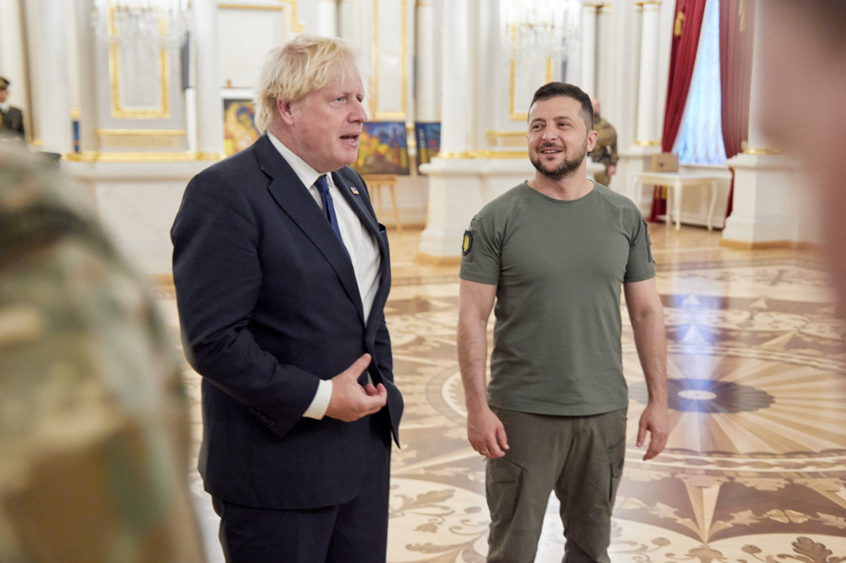 Джонсон приїхав до Києва / фото Facebook/Boris Johnson Джонсон приїхав до Києва / фото Facebook/Boris Johnson