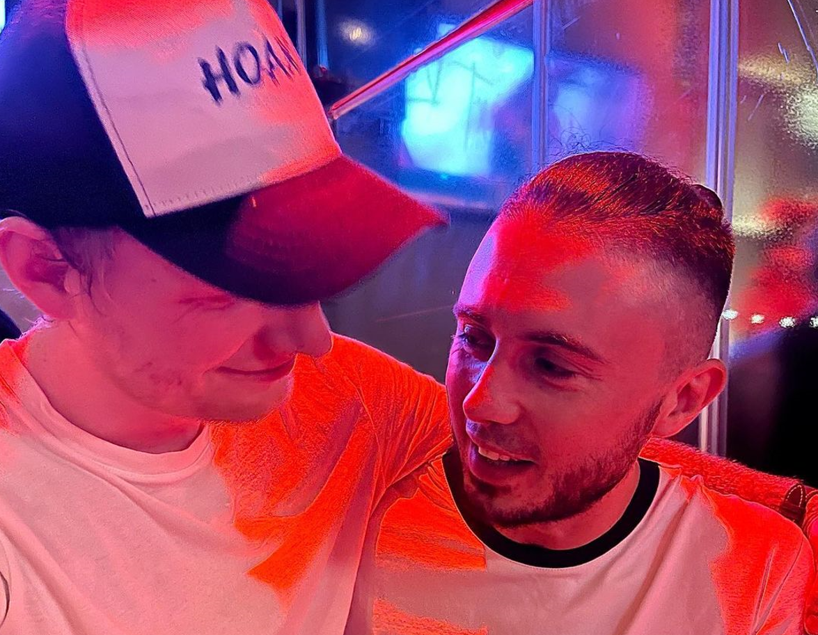 Тарас Тополя та Ед Ширан / instagram.com Тарас Тополя та Ед Ширан / instagram.com