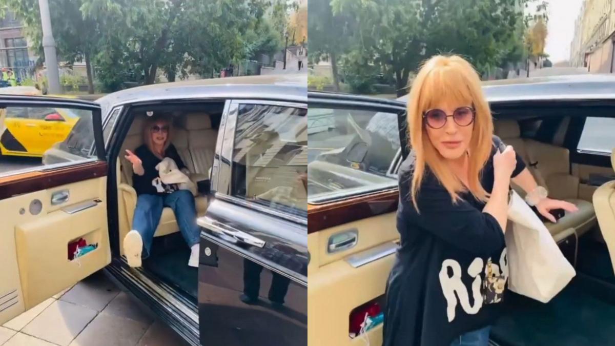 Алла Пугачева вернулась в Москву / Скриншот Алла Пугачева вернулась в Москву / Скриншот
