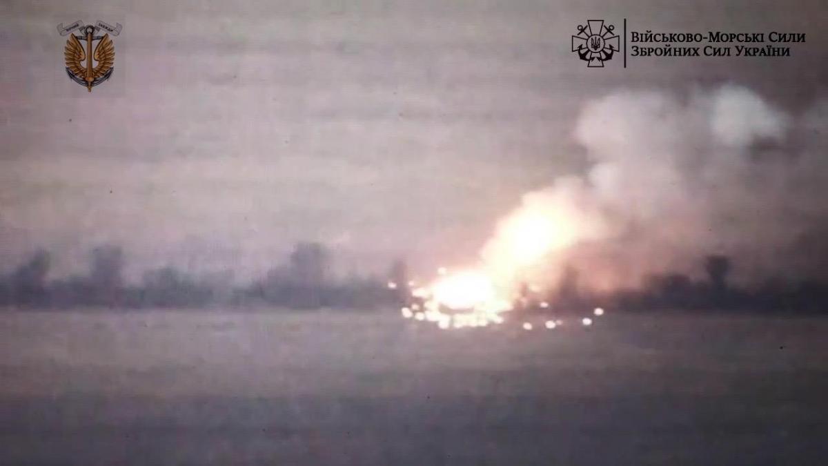 Українські бійці знищили російські "Гіацинти-С" / фото facebook.com/navy.mil.gov.ua Українські бійці знищили російські "Гіацинти-С" / фото facebook.com/navy.mil.gov.ua