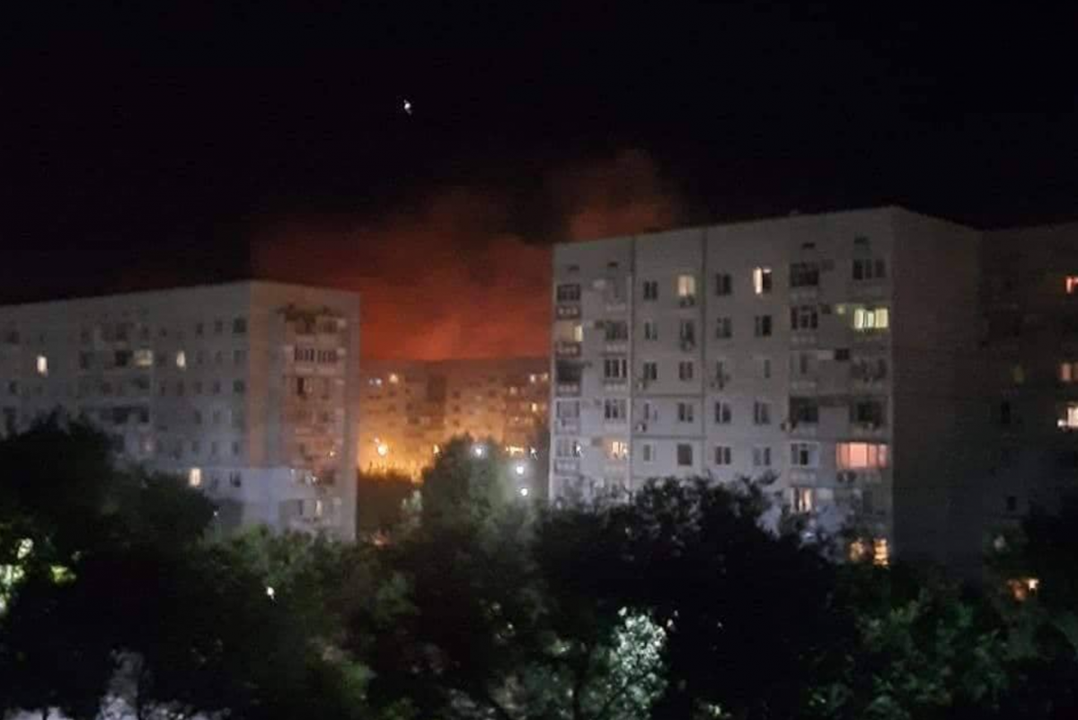 Росіяни обстріляли Енергодар / фото соцмережі Росіяни обстріляли Енергодар / фото соцмережі