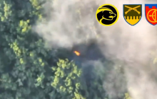 Украинские воины уничтожили вражескую установку разминирования УР-77 "Метеорит" (видео)