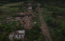 Бійці 93 бригади "Холодний Яр" показали відео зі звільненого села Дібрівне на Харківщині