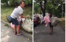 Вінничанка назвала загиблих від ракетного удару дітей "байстрюками" та викрала іграшки (відео)