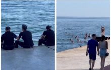 В Одессе отдыхающие купаются в море, несмотря на мины: у полиции "опустились руки" (видео)