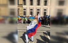 Російська блогерка накинулася на українок в Австрії і отримала заслужене покарання (відео)