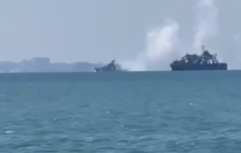 РФ у паніці після вибухів вивела на чергування бойові кораблі: з'явилося відео