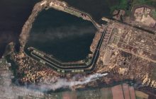 Спутник зафиксировал пожары и дым вокруг Запорожской АЭС (фото)