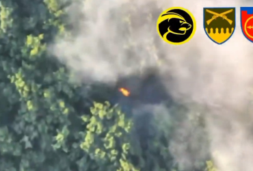 Українські воїни знищили ворожу установку розмінування УР-77 Метеорит (відео)