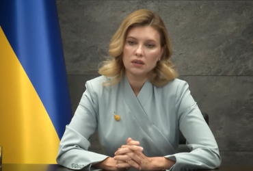 Елена Зеленская расплакалась во время интервью (видео)