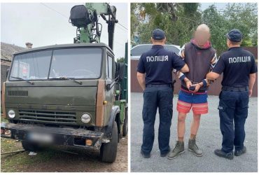 Викрав КамАЗ та загубив паспорт: під Києвом затримали злодія-невдаху (фото)