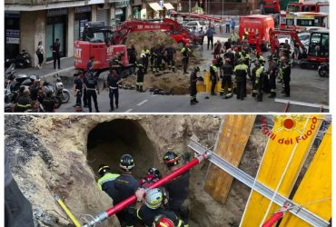 Из туннеля под Ватиканом спасатели достали предполагаемого грабителя банков