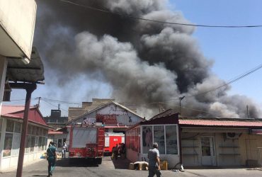 В Ереване на рынке произошел взрыв, есть жертвы (фото, видео)