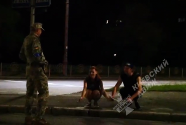 У Києві придумали оригінальне покарання для порушників комендантської години (відео)