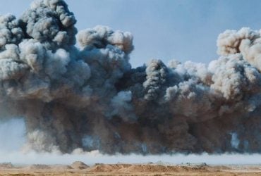 Взрывы в Крыму: Минобороны оккупантов заявило о возгорании на площадке с боеприпасами