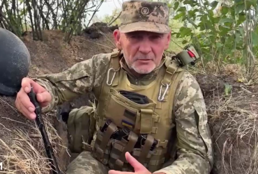 53-летний актер Крепостной пошел воевать за Украину (видео)