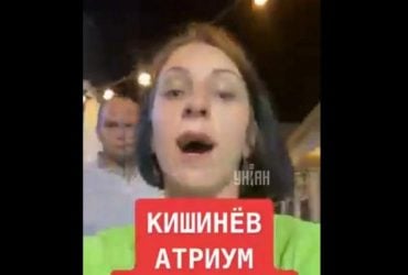 Кишинів, спасибі!: росіянка влаштувала істерику, бо її не пустили в клуб (відео)
