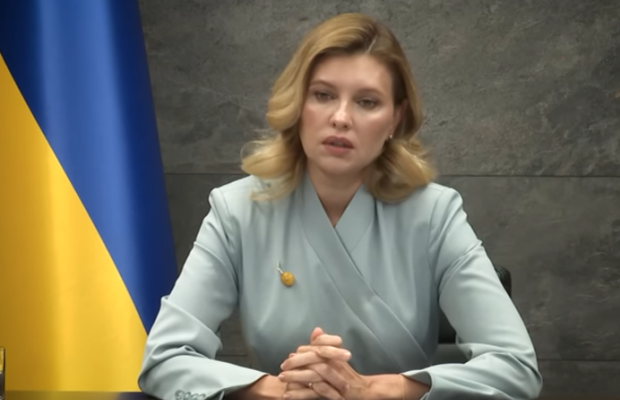 Олена Зеленська розплакалася під час інтерв'ю (відео)