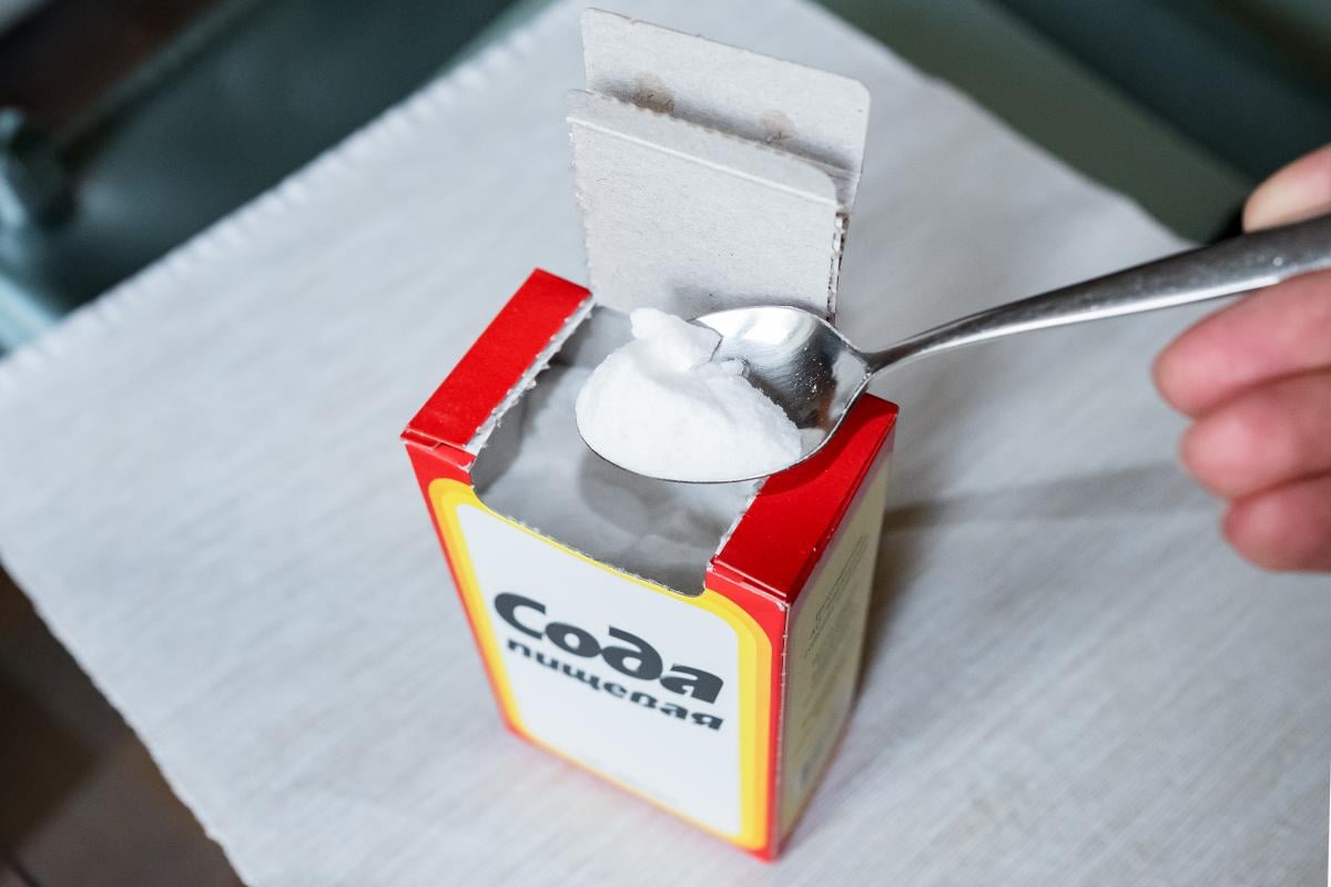 як правильно гасити соду з оцтом