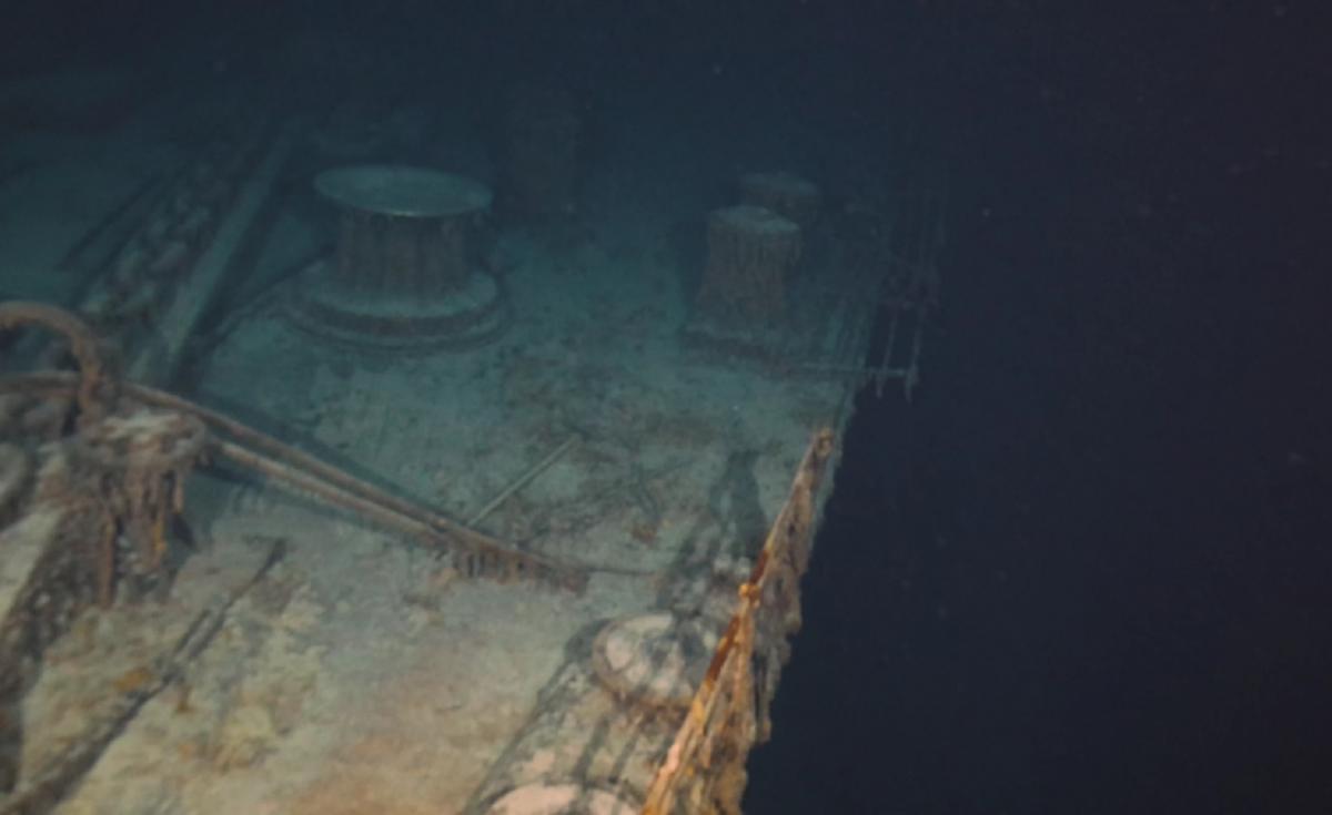 "Титаник" утонул, столкнувшись с айсбергом, в ночь с 14 на 15 апреля 1912 года / Скриншот