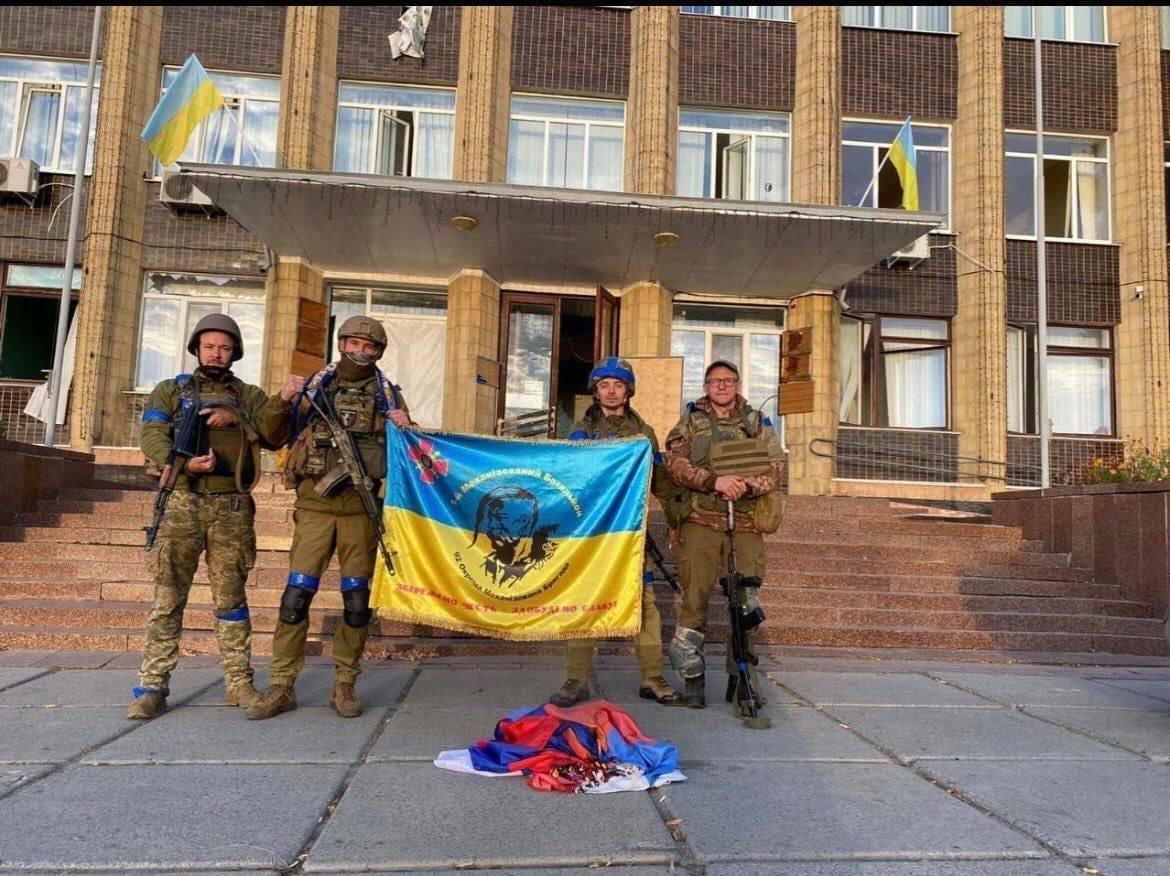 APU recently liberated Kupyansk \ photo 92ga brigade