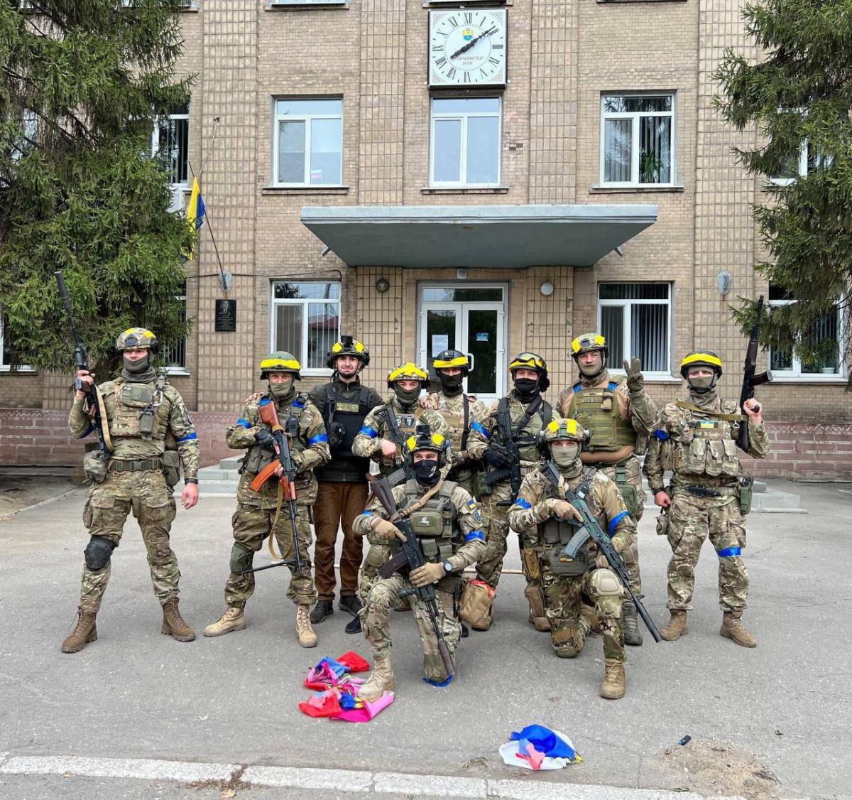 Украинские воины в Волчанске / t.me/a_shtirlitz