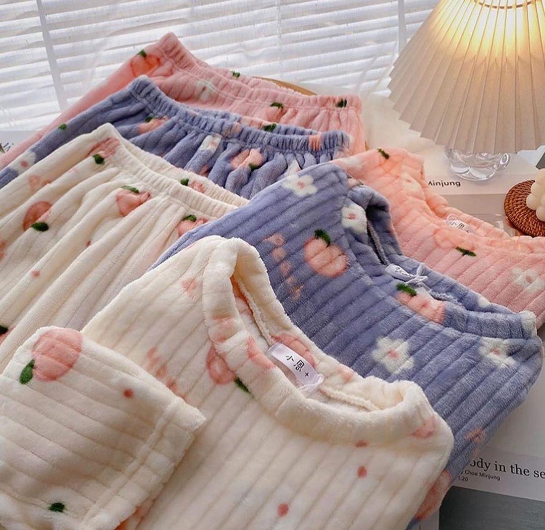 Махровая пижама на флисе / фото instagram.com
