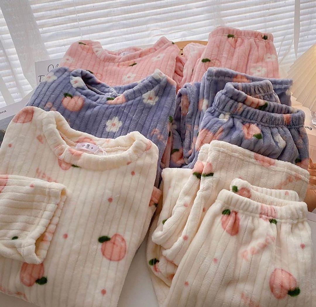 Махровая пижама на флисе / фото instagram.com
