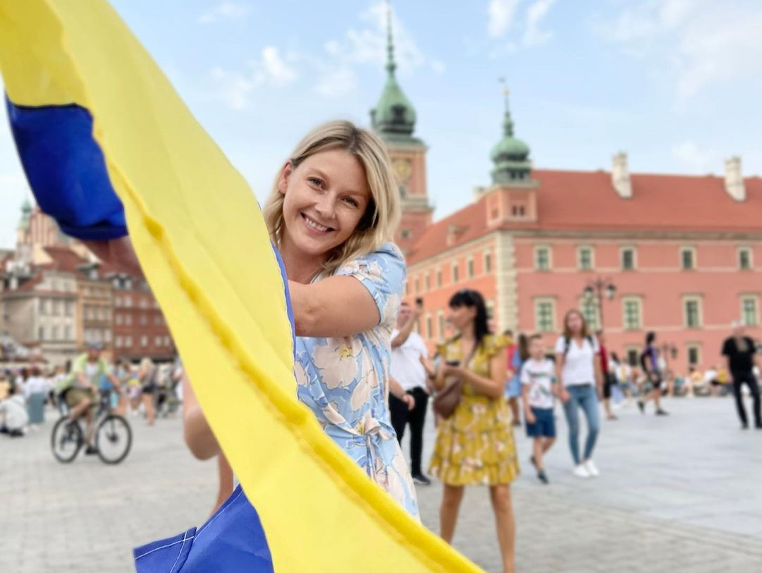 Любава Грешнова радіє звільненню рідного міста від окупантів / instagram.com/lubavagreshnova Любава Грешнова радіє звільненню рідного міста від окупантів / instagram.com/lubavagreshnova