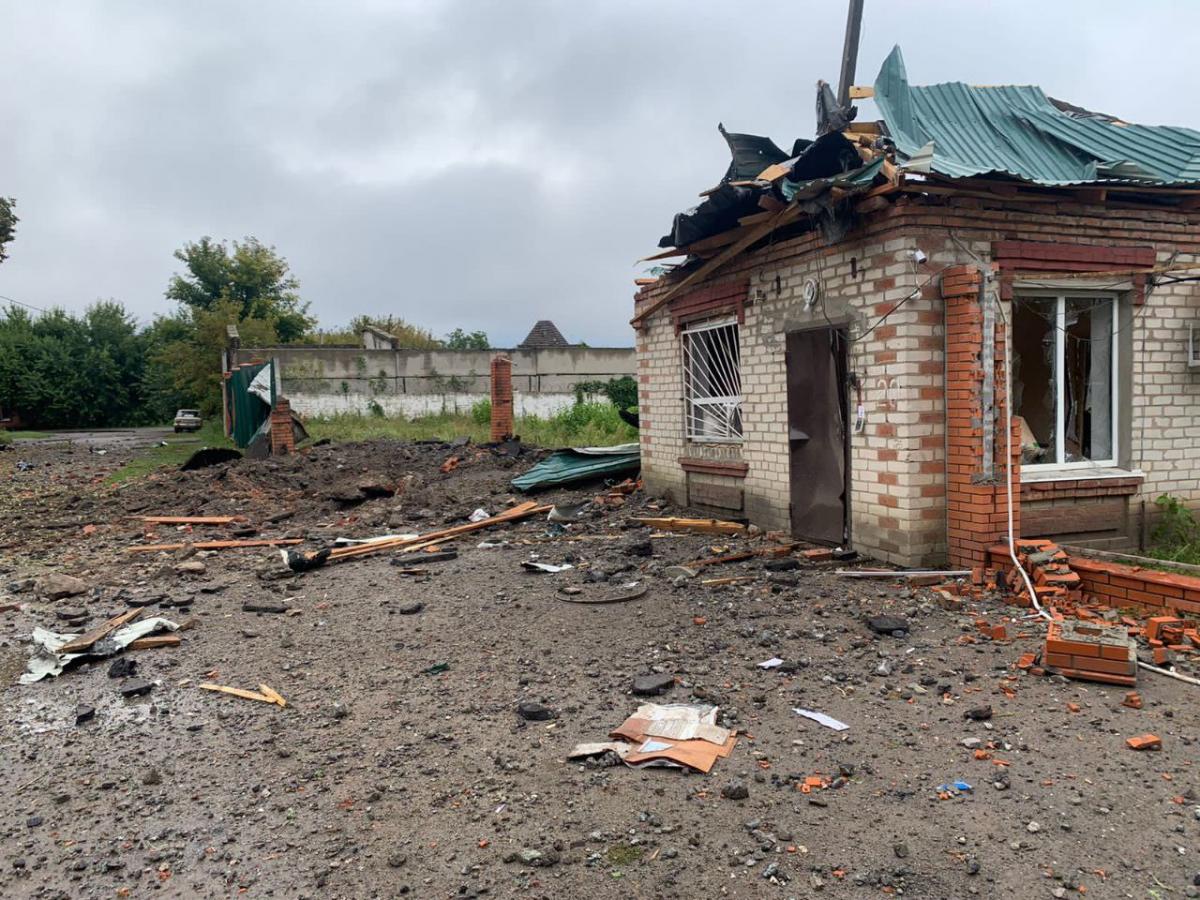 Окупанти гатили по Донеччині / фото Павло Кириленко Окупанти гатили по Донеччині / фото Павло Кириленко